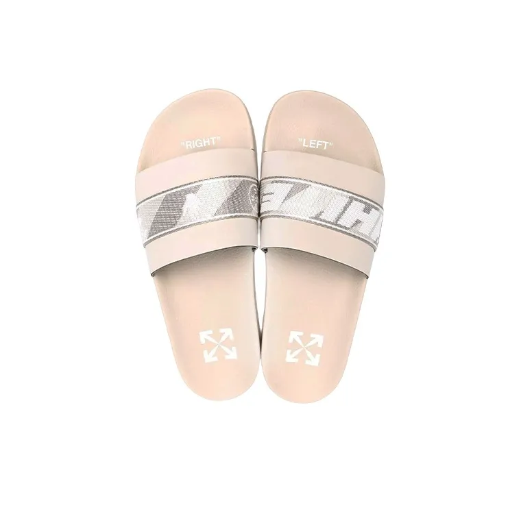 OFF WHITE Industrial Slides Beige-4