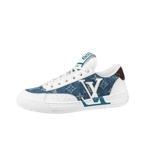 LOUIS VUITTON Charlie Skateboard Shoes Women's Low-Top Blue/White