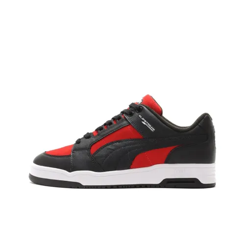 PUMA Slipstream Skateboard Shoes Men Low-Top Black/Red