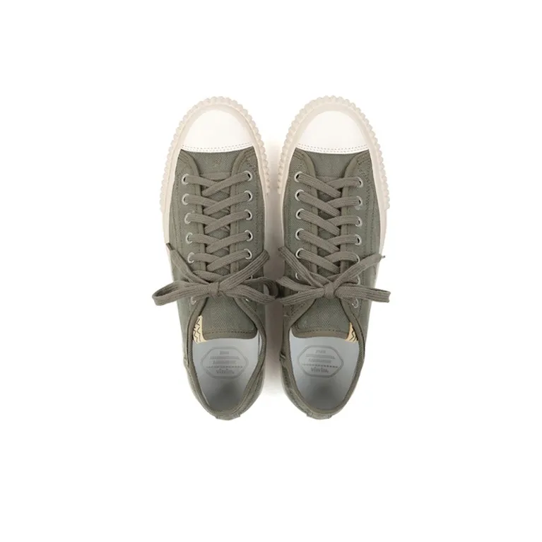 Visvim Skagway Lo Stylish Skateboarding Shoes Men's Green-1
