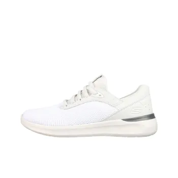 Skechers Lattimore Lasiter Cushioning Anti-Slip And Wear-Resistant Breathable Rebound Low-Top Casual Shoes Men's White