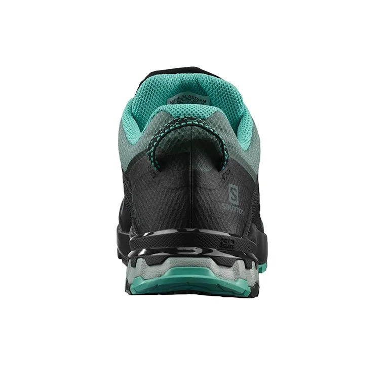 SALOMON XA Pro 3D V8 Wear-Resistant Low-Top Running Shoes Women's Black Blue-4