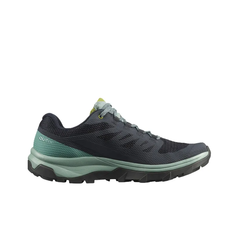 SALOMON Outline GORE-TEX Casual Shoes Women's Low-Top Blue-1