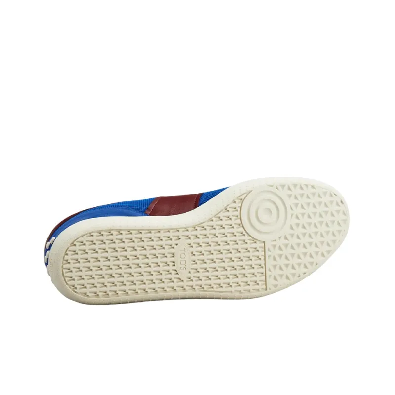TOD'S Skateboard Shoes Men Low-Top Blue/Red-4