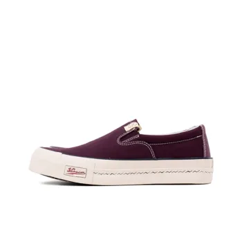 Visvim Skagway Slip-on Patten Stylish Skateboarding Shoes Men's Purple