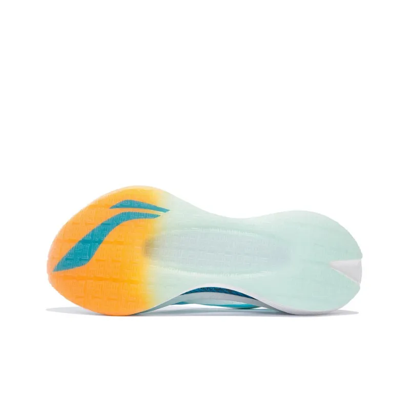 LiNing Jueying 䨻 Cushioning Anti Slip And Wear Resistant Low Top Running Shoes White Blue-2