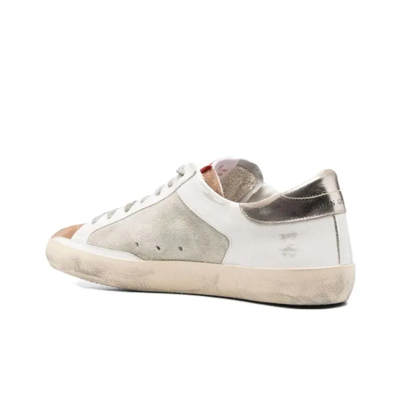Golden Goose Super-Star White Silver Cream-3