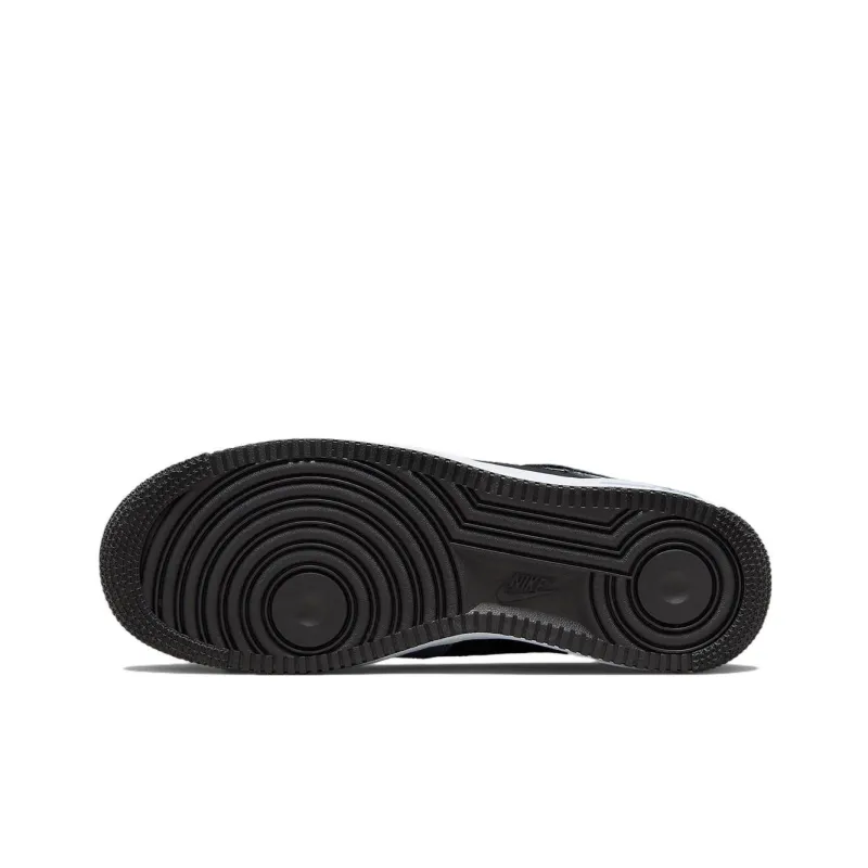 Nike Air Force 1 Low Grey Black Cut Out Swoosh-5