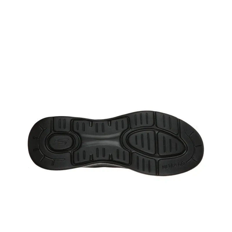 Skechers Go Walk Arch Fit Iconic Cushioning Anti-Slip Wear-Resistant Breathability Low-Top Casual Shoes Men's Black-4