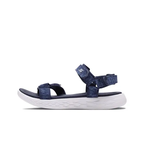 Skechers ON THE GO Beach Sandals Women's Navy/White