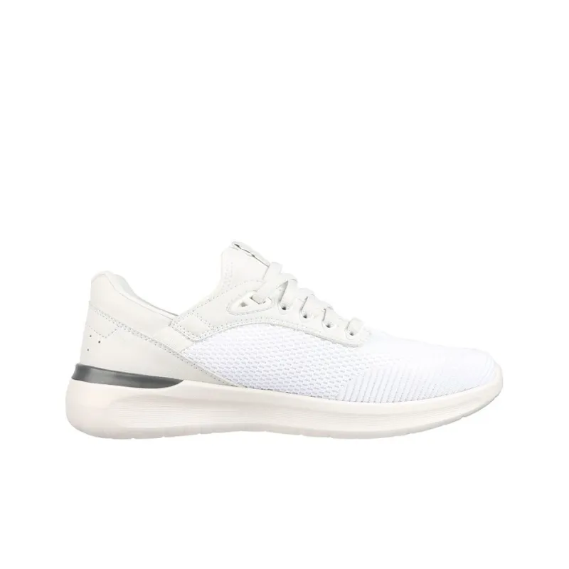 Skechers Lattimore Lasiter Cushioning Anti-Slip And Wear-Resistant Breathable Rebound Low-Top Casual Shoes Men's White-1
