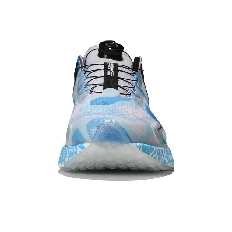 XTEP Power Nest 2.0 Running Shoes Men Low Top Moonlight Gray/North Carolina-3