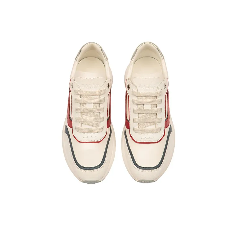BALLY Demmy Low Top Casual Shoes Women's White-2