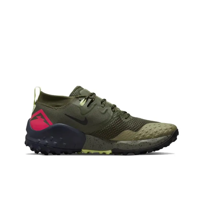 Nike Wildhorse 7 Cargo Khaki Siren Red-1