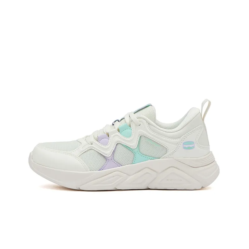 361° Casual Shoes Women's Low Top Feather White/Wave Green-0
