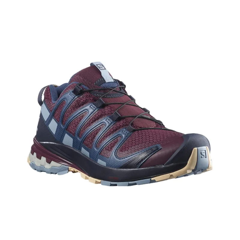 SALOMON XA Pro 3D V8 Abrasion Resistant Low Top 11 Women's Black Red-1