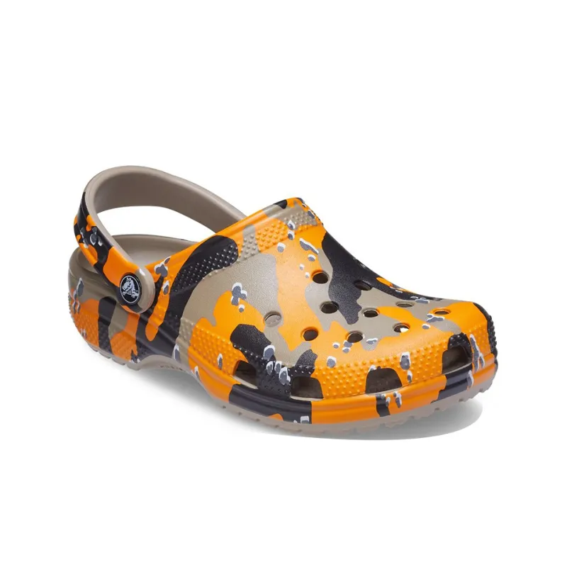 Crocs Classic Clog Clogs Unisex Orange Multicolor-2