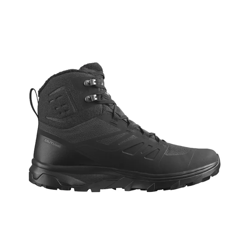 SALOMON OUTblast Hiking / Trekking Shoes Women's High Top Black-1
