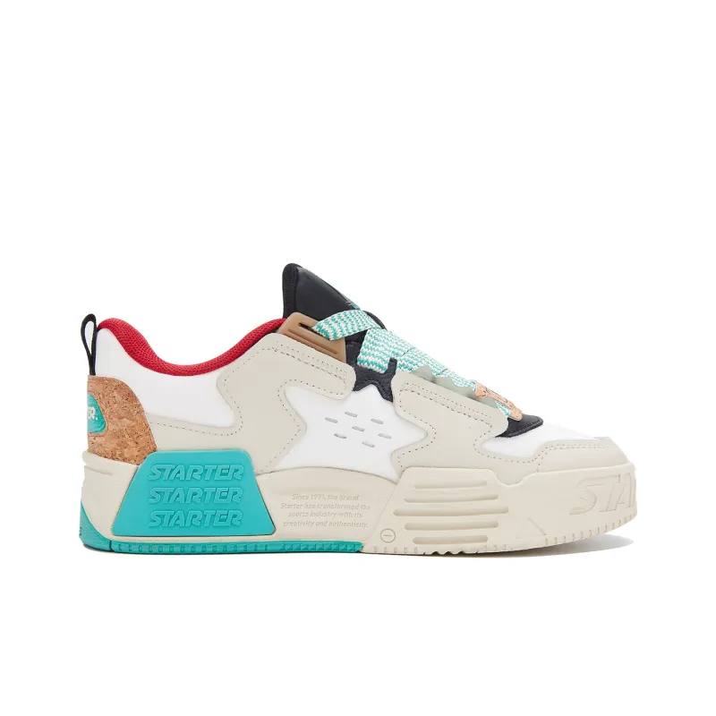 LooneyTunes x STARTER Bugs Bunny Wear Resistant Height Increasing Low Top Skateboard Shoes Unisex Multicolor-1