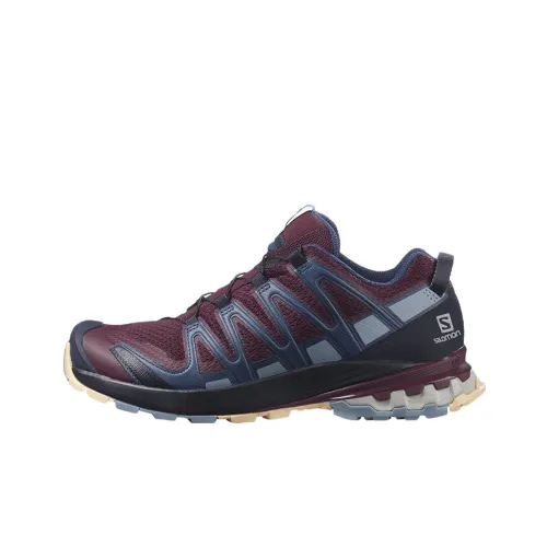 SALOMON XA Pro 3D V8 Running Shoes Women's Low-Top Black/Red