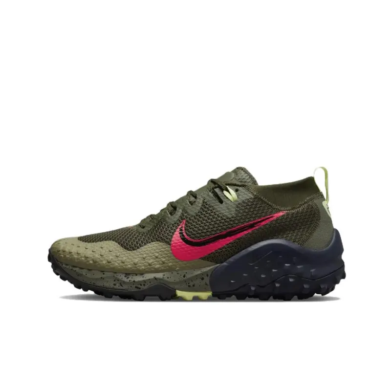 Nike Wildhorse 7 Cargo Khaki Siren Red-0