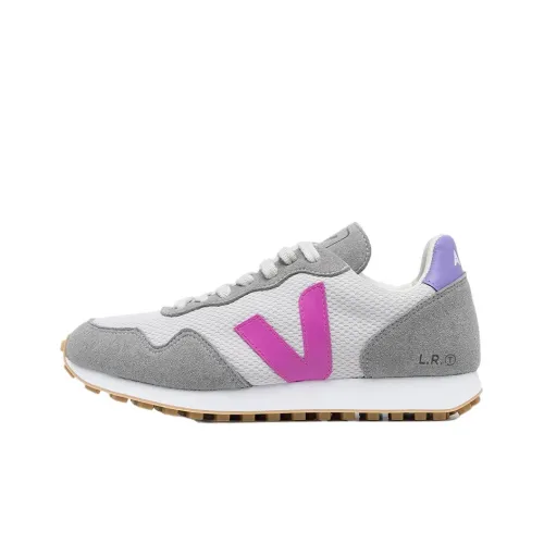 VEJA Rio Branco Casual Shoes Women's Low-Top Gray Pink