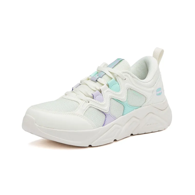 361° Casual Shoes Women's Low Top Feather White/Wave Green-1