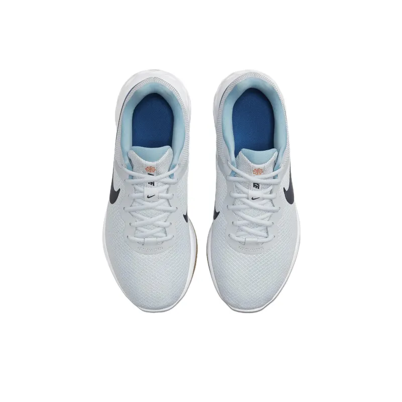 Nike Revolution 6 Extra Wide 'Pure Platinum Thunder Blue'-3