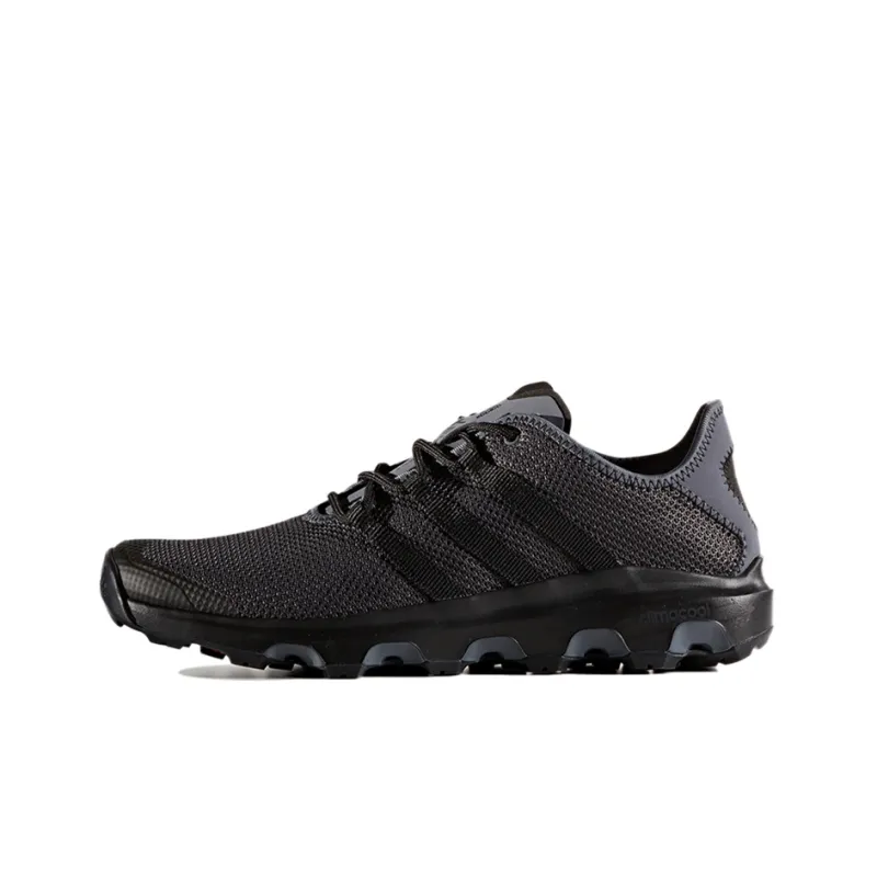 Adidas Terrex CC Voyager Anti-Slip Wear-Resistant Low-Top Trekking Shoes Men's Black Gray-0