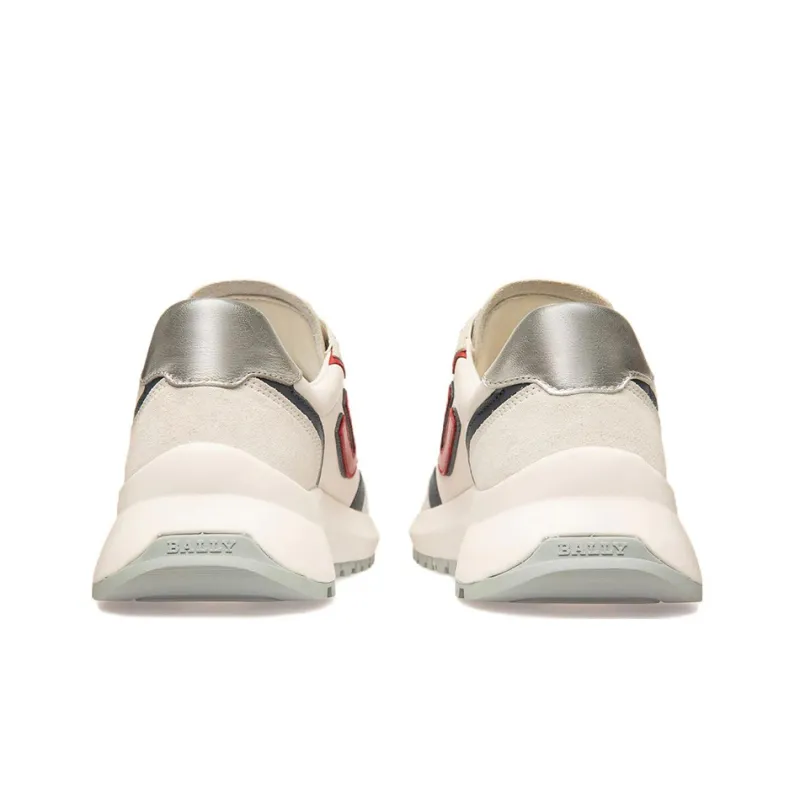 BALLY Demmy Low Top Casual Shoes Women's White-3