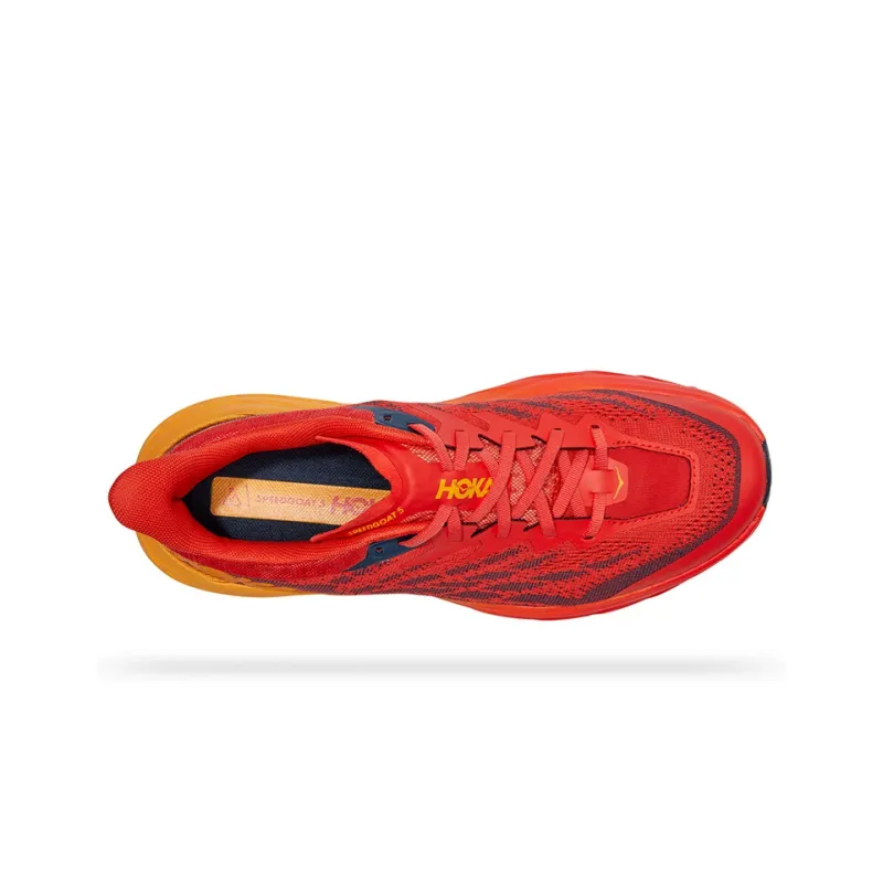 HOKA ONE ONE Speedgoat 5 Fiesta Red Radiant Yellow-3