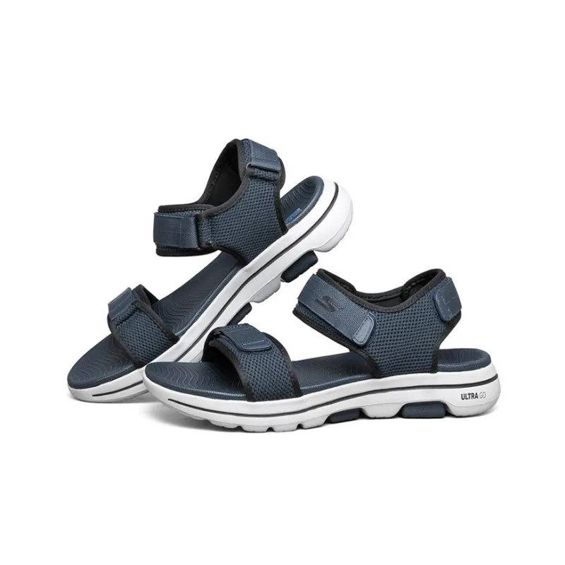 Skechers Go Walk 5 Beach Sandals Men Navy-2