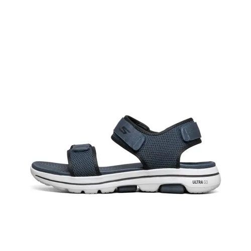 Skechers Go Walk 5 Beach Sandals Men Navy