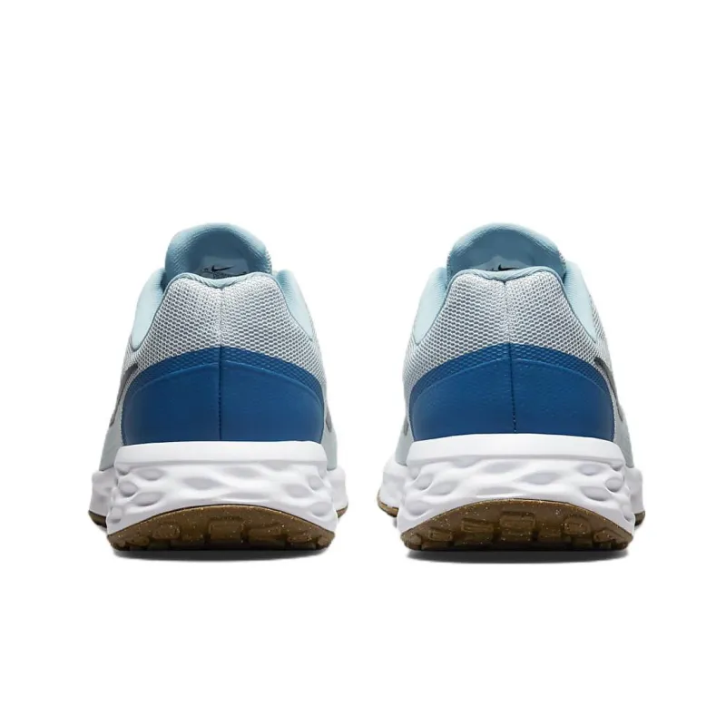 Nike Revolution 6 Extra Wide 'Pure Platinum Thunder Blue'-4
