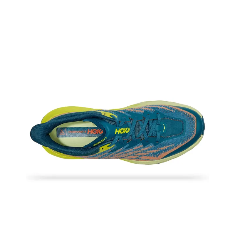 HOKA ONE ONE Speedgoat 5 Blue Coral Evening Primrose-4