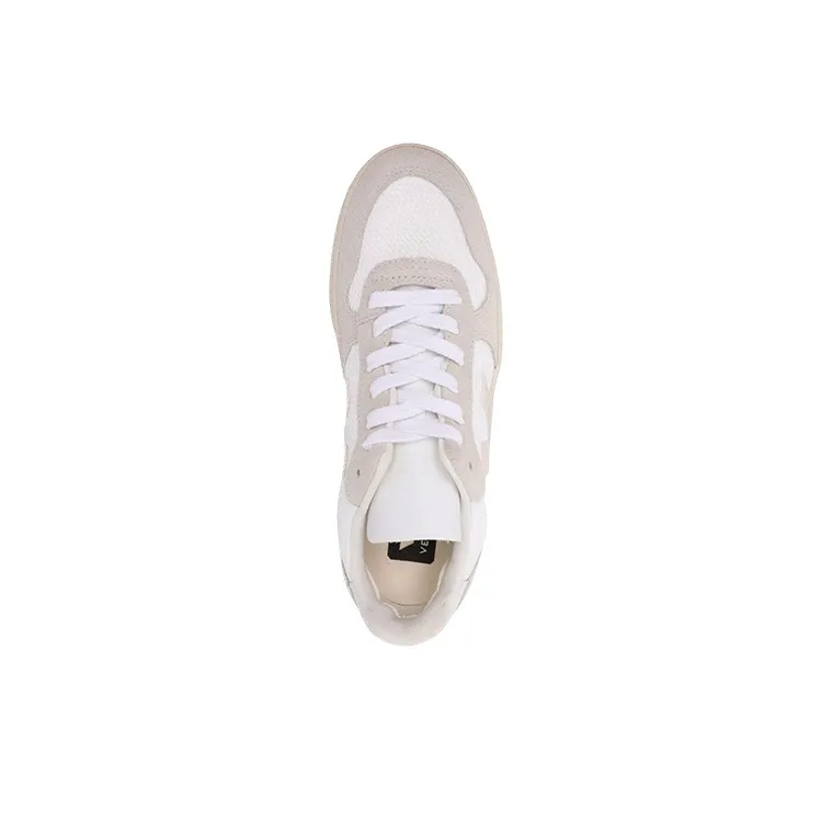VEJA Women's V 10 B Mesh 'White Natural Pierre'-4