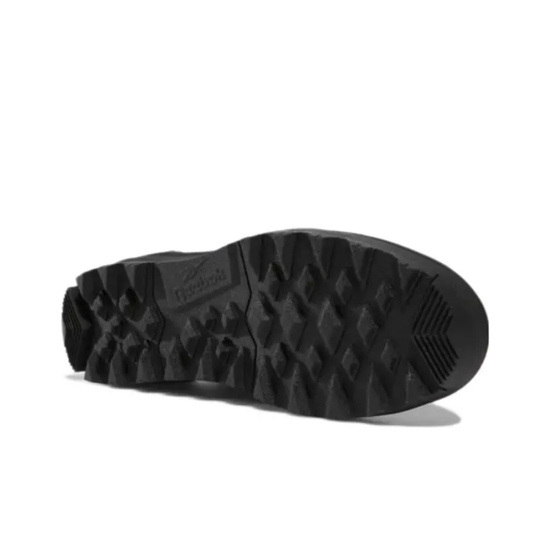 Reebok Club C Cleated Mid Anti-Slip Wear-Resistant High-Top Skateboard Shoes Men's Black-5