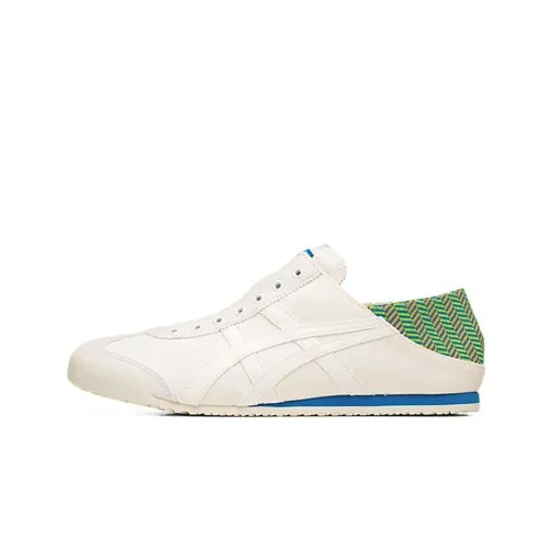 Onitsuka Tiger MEXICO 66 Running Shoes Unisex Low-Top White/Green