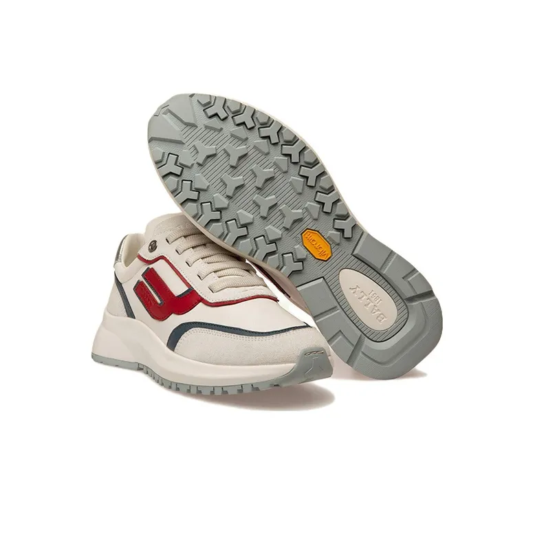 BALLY Demmy Low Top Casual Shoes Women's White-4
