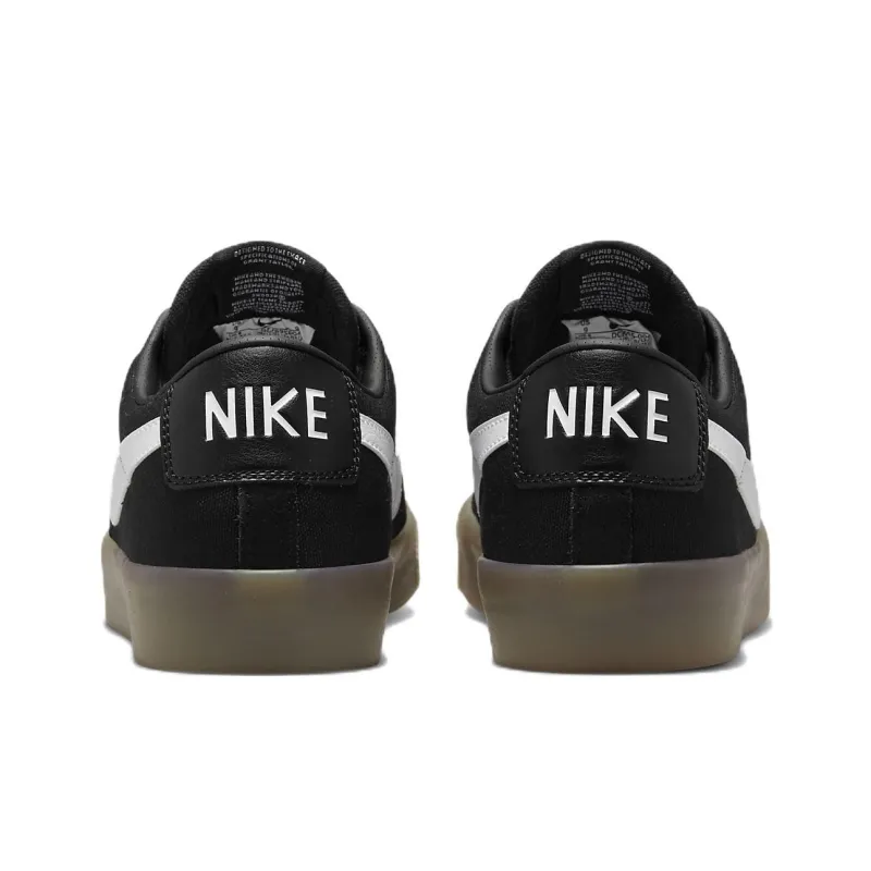 Nike Sb Zoom Blazer Low Gt Black White Gum-4
