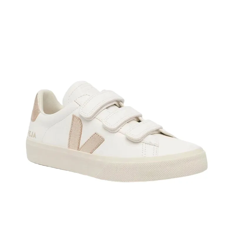 VEJA Skateboard Shoes Women's Low-Top White-2