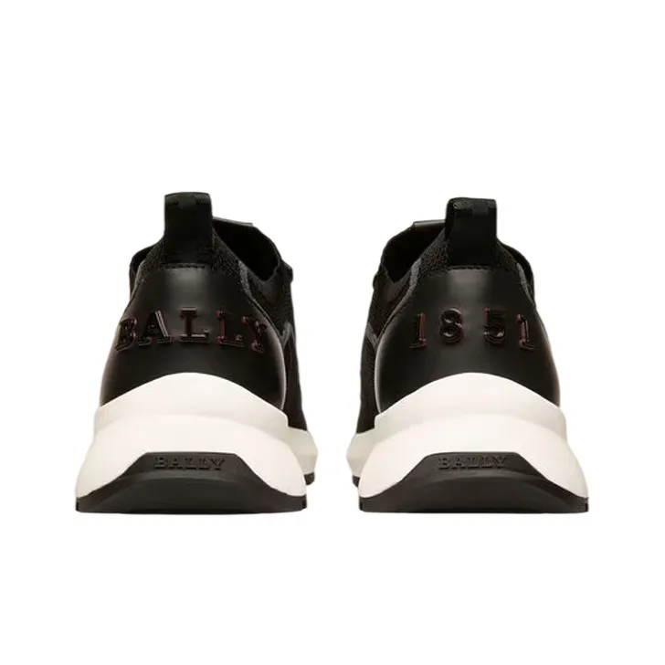 BALLY Davyn Anti-Slip And Wear-Resistant Lightweight Low-Top Casual Shoes Women's Black-3