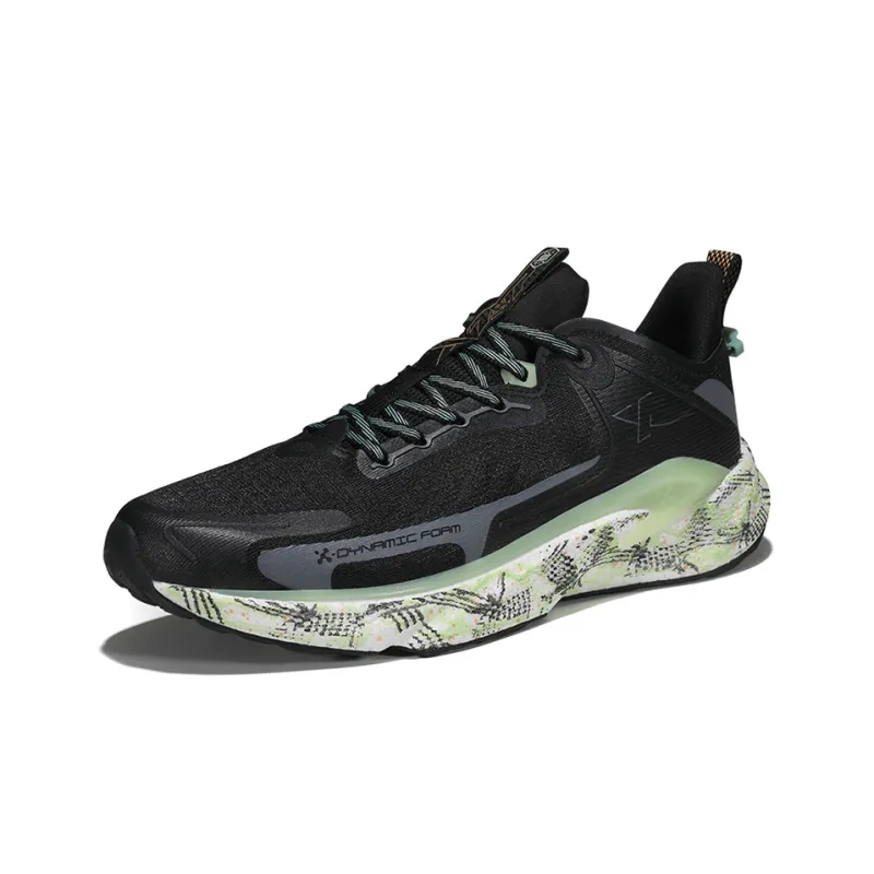 XTEP Power Nest 2.0 Cushioning Anti-Slip And Wear-Resistant Low-Top Running Shoes Men's Black Gray-2