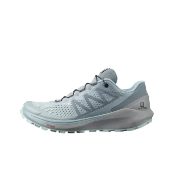 SALOMON Sense Ride 4 Wear-Resistant Low-Top Running Shoes Women's Light Blue