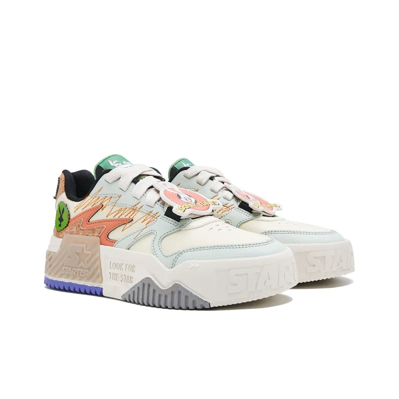 Looney Tunes x STARTER Bugs Bunny Sound Wave VOL Collection Low Top Skateboard Shoes Men's Multicolor-2