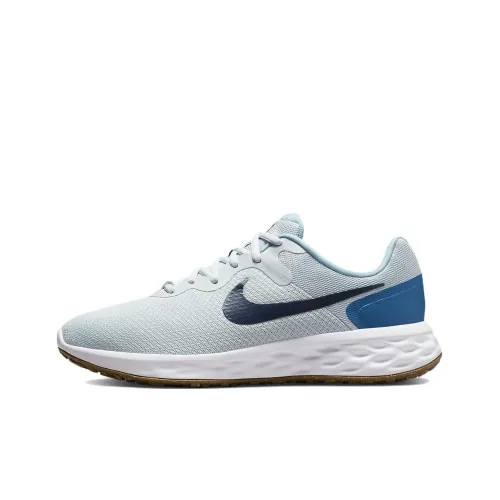 Nike REVOLUTION 6 Running Shoes Men Low-Top Blue/White