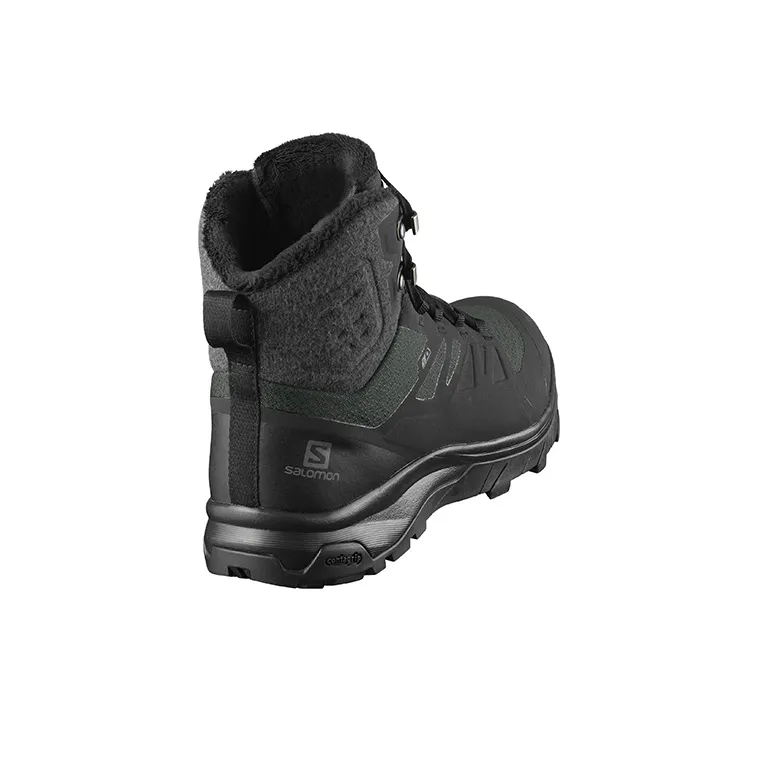 SALOMON OUTblast Hiking / Trekking Shoes Women's High Top Black-3