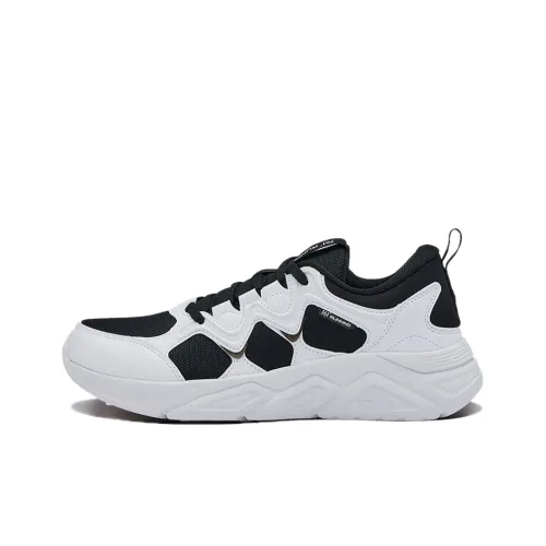361° Casual Shoes Women's Low-Top 361 Degrees White/Obsidian Black
