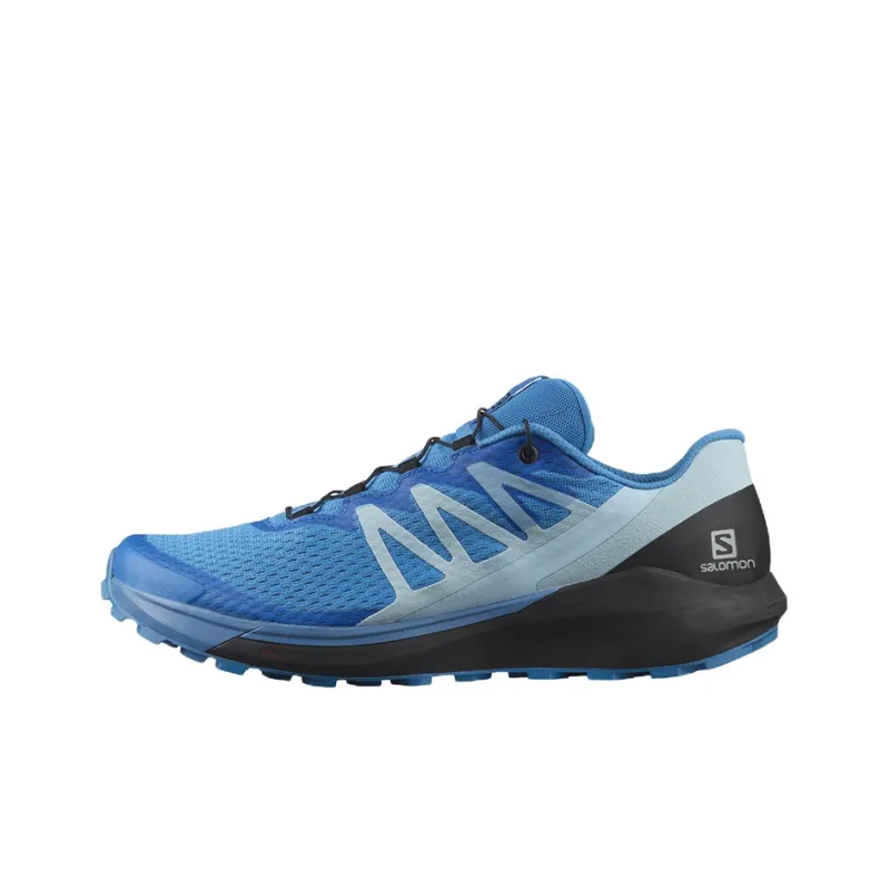 SALOMON Sense Ride 4 Running Shoes Men Low-Top Blue/Black-0