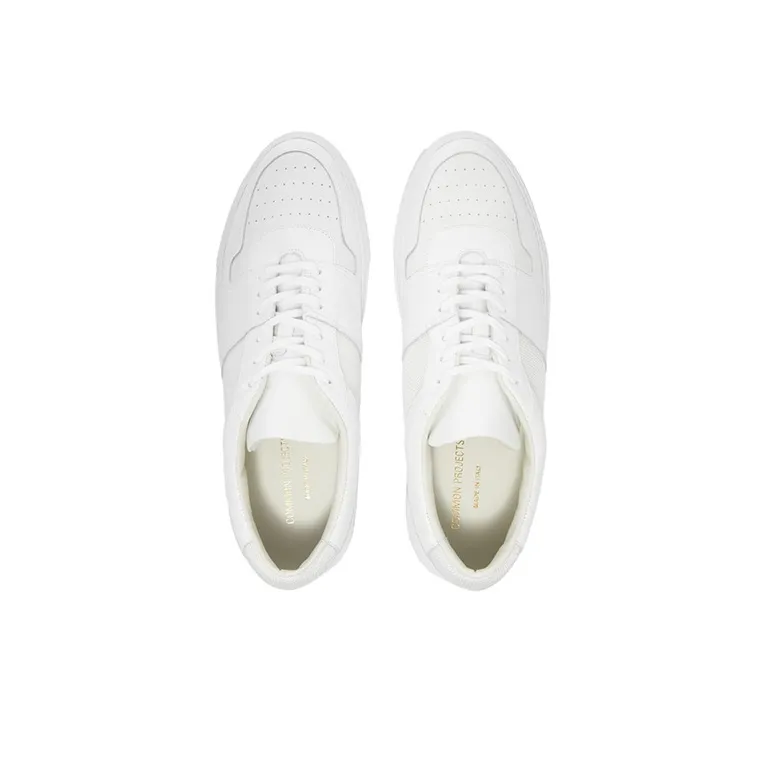 COMMON PROJECTS Low Top Stylish Skateboarding Shoes Men's White-3
